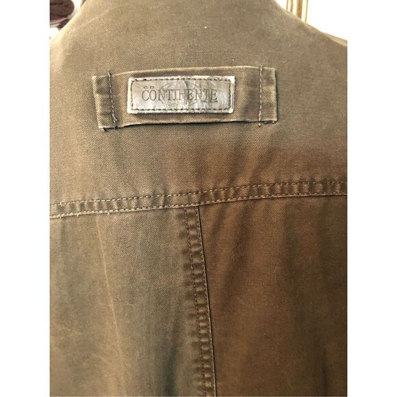 Continente gorpcore military green utility quilted vintage jacket - Picture 16 of 16